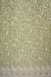 Soft Heritage Pista Tissue Unstitched Salwar Suit With Tissue Dupatta