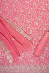 Glow Different Gajari Tissue Unstitched Salwar Suit With Tissue Dupatta
