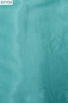 Tea Green Organza Unstitched Salwar Suit With Chiffon Dupatta