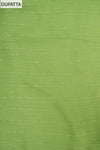 Soft Heritage Pista Shimmer Banarasi Woven Zari Unstitched Salwar Suit With Chiffon Dupatta