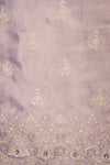 Mauve Shimmer Unstitched Salwar Suit With Chiffon Dupatta