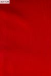 Grace Redefind Red Black Crepe Unstitched Salwar Suit With Crepe Dupatta