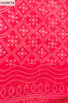 Bright Yet Balanced Coral Unstitched Cotton Salwar Kameez With Cotton Dupatta