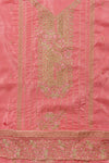 Glow Different In Gajari Crepe Unstitched Salwar Kameez & Chiffon Dupatta