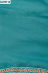 Draped In Elegance Grey Crepe Unstitched Salwar Kameez With Chiffon Dupatta