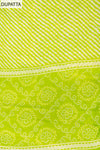 Pista Lehriya Printed Cotton Unstitched Salwar Suit With Cotton Dupatta
