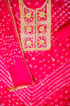 Timeless Elegance Rani Dola Unstitched Salwar Suit With Dola Dupatta