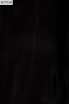 Bold Statement Black Crepe Unstitched Salwar Suit With Georgette Dupatta