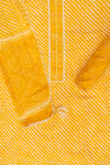 Mango Gold Lehriya Printed Cotton Unstitched Salwar Suit With Cotton Dupatta