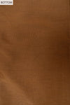 Tussar Mirror Sheet, Threadwork & Digital Printed Cotton Unstitched Salwar Suit With Chiffon Dupatta