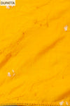 Sunshine Charm Mustard Cotton Unstitched Salwar Kameez With Cotton Dupatta
