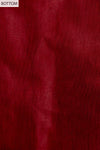 Heritage Heirloom Maroon Organza Unstitched Salwar Kameez With Organza Dupatta
