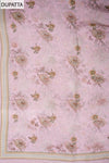 Delicate and Dreamy Mauve Crepe Unstitched Salwar Suit With Georgette Dupatta