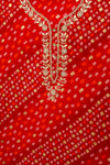 Timeless Elegance Rani Cotton Unstitched Salwar Kameez With Chiffon Dupatta