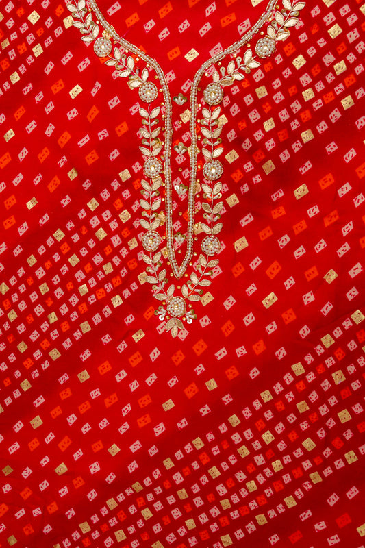 Timeless Elegance Rani Cotton Unstitched Salwar Kameez With Chiffon Dupatta