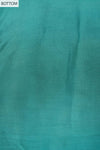 Grey Firozi Mirror Sheet, Threadwork & Floral Printed Cotton Unstitched Salwar Suit With Chiffon Dupatta