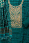 Effortless Glamour Rama Cotton Unstitched Salwar Kameez With Cotton Dupatta