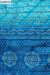 Timelessly Yours Sky Blue Unstitched Cotton Salwar Kameez With Cotton Dupatta