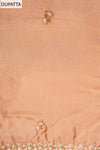 Stunningly Unique Onion Banarasi Silk Unstitched Salwar Suit With Silk Dupatta