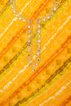 Sunshine Charm Mustard Unstitched Cotton Salwar Kameez & Chiffon Dupatta