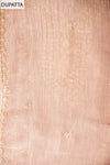Stunningly Unique Onion Crush Tissue Unstitched Salwar Suit With Tissue Dupatta