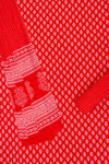 Red Digital Printed Cotton Unstitched Salwar Suit With Cotton Dupatta