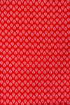 Red Digital Printed Cotton Unstitched Salwar Suit With Cotton Dupatta