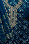 Statement Look Peacock Unstitched Cotton Salwar Kameez With Cotton Dupatta