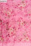 Glow Different Gajari Georgette Unstitched Salwar Kameez With Georgette Floral Dupatta