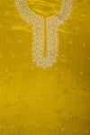 Wrapped in Elegance Pista Crepe Unstitched Salwar Kameez With Chiffon Dupatta