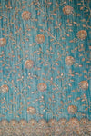 Statement Look Peacock Crush Tissue Unstitched Salwar Suit With Tissue Dupatta