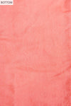 Graceful Flow Peach Unstitched Crepe Salwar Kameez With Chiffon Dupatta