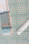 Tea-green Digital Printed Cotton Unstitched Salwar Suit With Cotton Dupatta