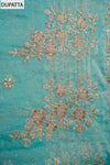 Pastel Majesty Mint Green Organza Unstitched Salwar Suit With Organza Dupatta