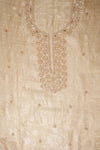 Timeless beauty Tussar Crush Tissue Unstitched Salwar Suit With Tissue Dupatta