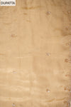 Timeless beauty Tussar Crush Tissue Unstitched Salwar Suit With Tissue Dupatta