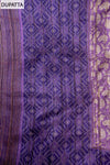 Draped in Royalty Purple Cotton Unstitched Salwar Kameez With Cotton Dupatta