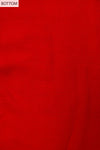 Grace Redefined Red Unstitched Dola Salwar Kameez With Dola Dupatta