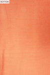 Soft As A Sunrise Coral Georgette Unstitched Suit With Chiffon Dupatta