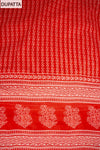 Grace Redefined Red Cotton Unstitched Salwar Kameez With Cotton Dupatta