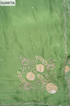 Wrapped in Elegance Pista Crepe Unstitched Salwar Kameez & Georgette Dupatta