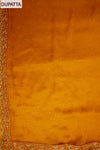 Sunshine Charm Mustard Crepe Unstitched Salwar Kameez & Chiffon Dupatta