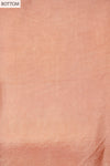 Graceful Flow Peach Georgette Unstitched Salwar Kameez With Georgette Dupatta