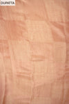 Graceful Flow Peach Georgette Unstitched Salwar Kameez With Georgette Dupatta