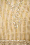 Tussar Organza Unstitched Salwar Kameez With Organza Dupatta