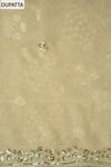 Timeless Beauty Tussar Georgette Unstitched Salwar Kameez With Chiffon Dupatta