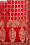 Pista Bead, Cutdana, Dabka, Sequence & Zari Threadwork Cotton Unstitched Salwar Suit With Cotton Dupatta
