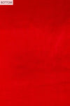 Red Gotta Patti Organza Unstitched Salwar Suit With Organza Dupatta