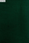 Bottle Green Cutdana, Chandla & Gotta Patti Crepe Unstitched Salwar Suit With Chiffon Dupatta