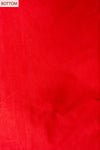 Red Cutwork, Sequence & Threadwork Cotton Unstitched Salwar Suit With Cotton Dupatta